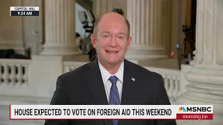 Senator Coons appears on MSNBC's Morning Joe on April 18, 2024