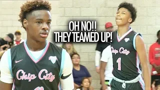 Bronny James & Mikey Williams Teamed Up Then Put To The Test In OVERTIME!