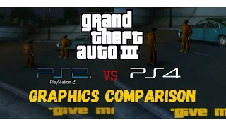 GTA 3 PS2 vs PS4 Graphics comparison