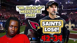 New Orleans Saints vs. Arizona Cardinals | Week 7 2022 Game Highlights | Reaction