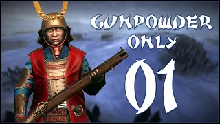 A VERY ROUGH START - Otomo (Legendary Challenge: Gunpowder Only) - Total War: Shogun 2 - Ep.01!