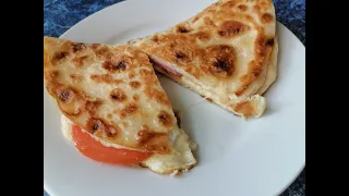 ОМЛЕТ В ЛАВАШЕ ПРОСТОЙ И ВКУСНЫЙ ЗАВТРАК