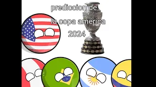 Predicción de la copa américa 2024 #2024 #copaamerica #futbol #usa2024 #countryballs