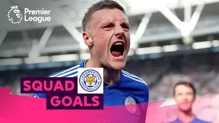 Impressive Leicester City Goals | Vardy, Mahrez, Tielemans | Squad Goals