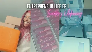 Entrepreneur Life EP 1: I Started My Own Press On Nail Business | Unboxing, Nail Haul & More