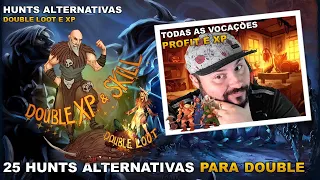 25 Hunts alternativas para a double todas as vocações | Riick Games