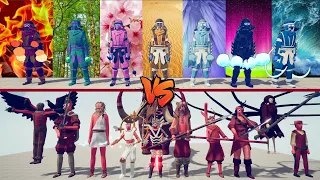 ELEMENT SENSEI VS  EVERY FACTION | Totally Accurate Battle Simulator TABS