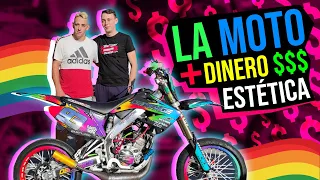 LA MOTO DE 49CC CON MÁS DINERO INVERTIDO EN ESTÉTICA 🌈 Honda HM Derrapage 50 - Motoscoot Test Day