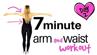 EXERCISE HOME WORKOUT - ARM EXERCISES FOR WOMEN & WAIST WORKOUT - No equipment needed START NOW