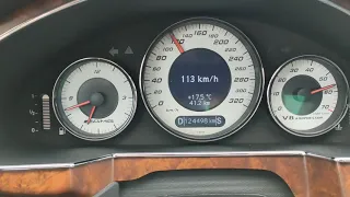 Cls 55 amg 0 - 180 acceleration