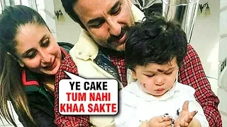 Taimur Ali Khan NOT ALLOWED To Eat At Birthday Parties REVEALS Kareena Kapoor