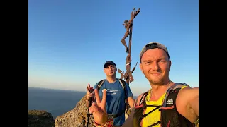 Cristo de los Buzos, Batería La Parajola y Monte Roldán