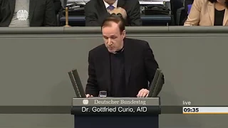 AKTUELL : REDE DR. GOTTFRIED CURIO ( AFD ) AM 23.MÄRZ IM DEUTSCHEN BUNDESTAG IN BERLIN.