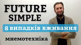 МАЙБУТНІЙ ПРОСТИЙ ЧАС ВЖИВАННЯ FUTURE SIMPLE МНЕМОТЕХНІКИ