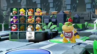 Super Mario Party - 4 Players - Whomp's Domino Ruins