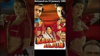 Karan Arjun 1995 Hindi Movie Boxoffice Collection Verdict#shorts 1 #srk #salmankhan