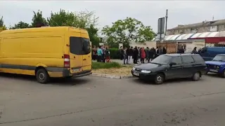 LIVE Бердянск  Распределение торговых мест Центрального рынка