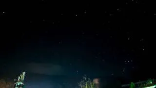 Night sky timelapse