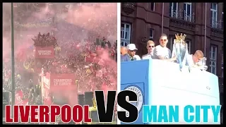 Man City Parade vs Liverpool FC Parade