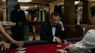 Harvey playing poker like a boss | Suits 2x06