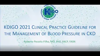 The KDIGO BP in CKD guidelines: 2021