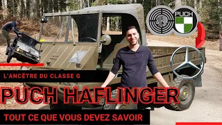 ESSAI: PUCH HAFLINGER 4X4 (l'ancêtre du classe G - Armée suisse)