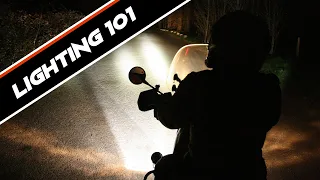 Moto Lighting 101 - How to Add Lighting to a Motorcycle - #AskADVMoto