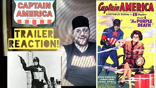 Captain America Serial 1944 - Trailer - Trailer Reaction