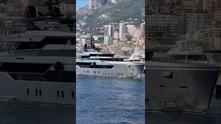 Sanlorenzo Luxury Yacht PANDION PEARL 44m #departing Monaco Yacht Show #luxury #lifestyle#superyacht