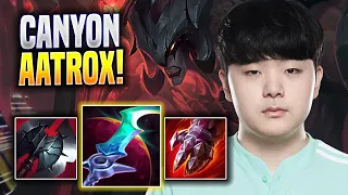 CANYON IS SO CLEAN WITH AATROX! - DK Canyon Plays Aatrox TOP vs Gragas! | Season 2022