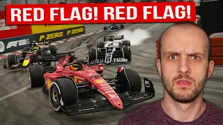 We Simulated a RED FLAG in F1 22 - Creator Series