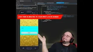 Creating a Login Screen in less then 30 minutes: Xamarin Series ep1