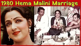 1980 Hema Malini Marriage