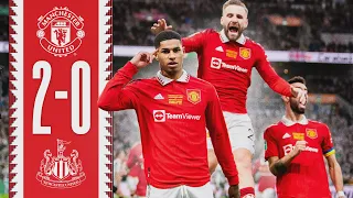 UNITED WIN AT WEMBLEY! 🏆🔥 | Man Utd 2-0 Newcastle | Highlights