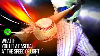 What If You Hit A Baseball At The Speed Of Light #Shorts #YoutubeShorts #Baseball