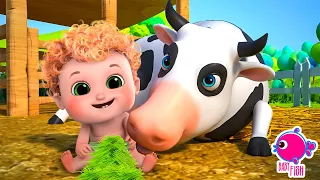 Old MacDonald Had a Farm EP12 - Kids nursery rhymes | Blue Fish 3D cartoon 2024 | 4K videos