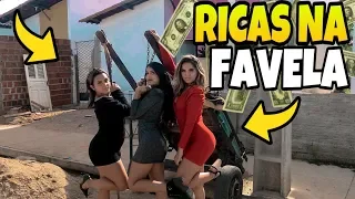 FINGIMOS SER RICAS NA FAVELA - Reação dos Moradores