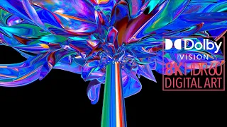 8K HDR Digital Art｜Rainbow 1｜Pillars of Creation 8｜4K Dolby Vision