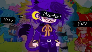 I'M NOT MONSTER||poppy playtime 3||#smilingcritters||Gacha nebula|| Superstar✨ enjoy•