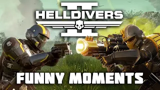 Friendly Fire Simulator | Helldivers 2 Funny Moments