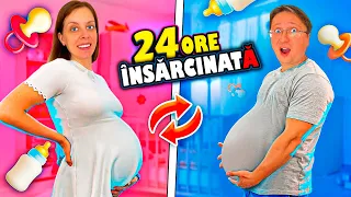 🤰🏻 TATI este ÎNSĂRCINAT 🍼 24 de ore ⏰ challenge amuzant