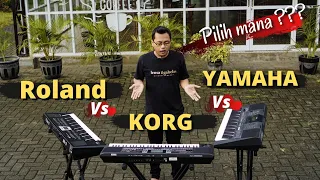 WAJIB ‼️ Tonton sebelum beli keyboard | Roland Vs Korg Vs Yamaha.