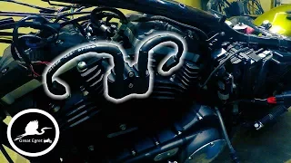 How To: Coil Relocation - Harley Iron 883