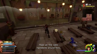 Hope we find some ingredients around here - Kingdom Hearts 3