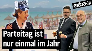 Ballermann der Politik: Feier-Exzess beim AfD-Parteitag! | extra 3 | NDR