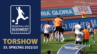 Torshow 33.Spieltag Regionalliga Südwest