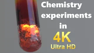 Chemistry experiments in 4K Ultra HD