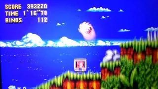 Sonic Mania - how to get hyper sonic and glitch the game...stay tuned