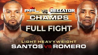 Yoel Romero vs Thiago Santos | PFL vs Bellator | Full Fight