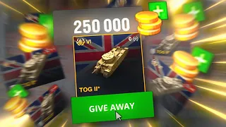 giving away 250,000 gold of TOG II*s